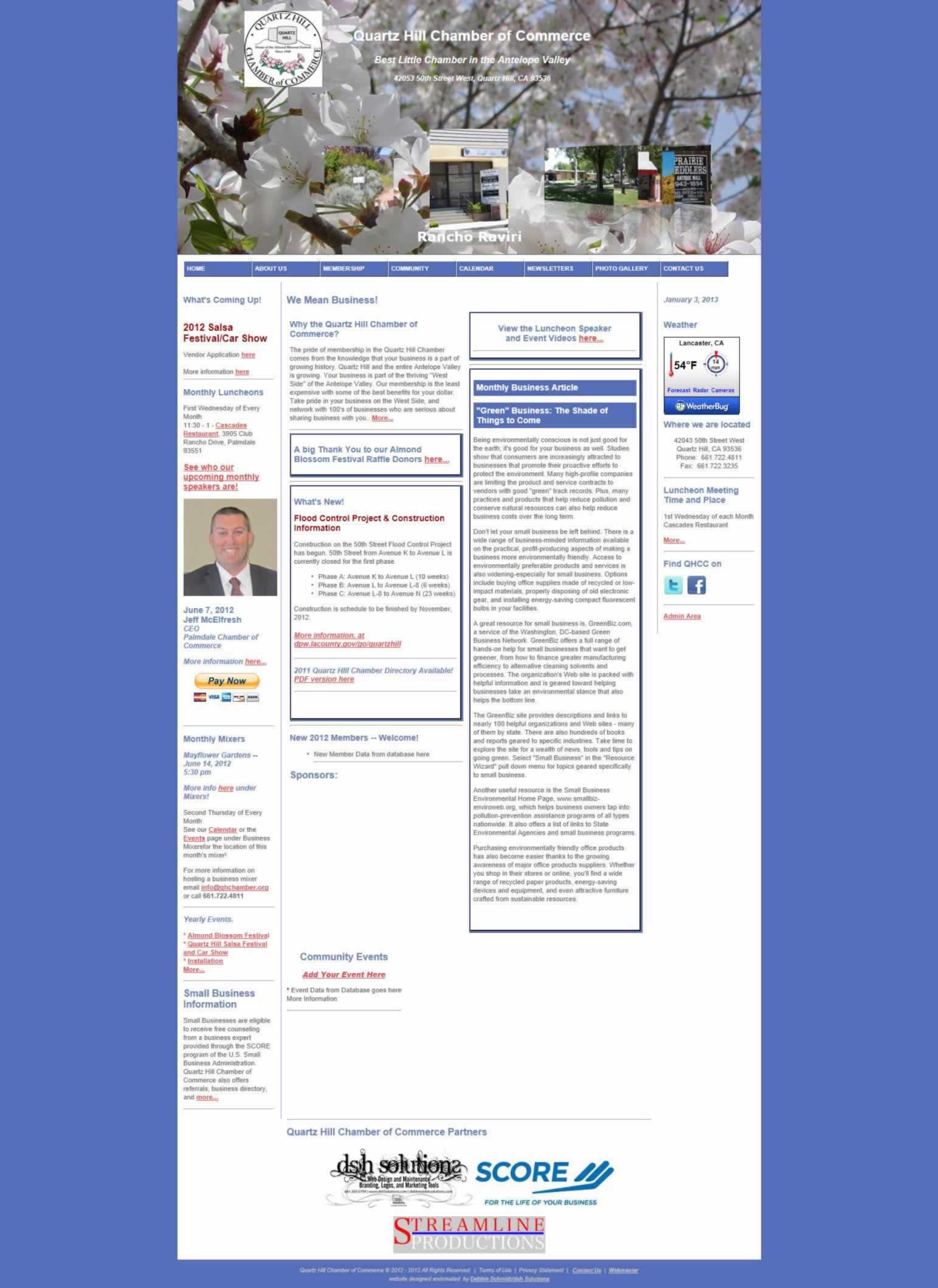 Quartz Hill Chamber - DB Driven